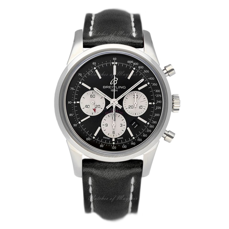 Breitling Transocean Chronograph Mens watch Unisex Automatic Steel AB015212.BF26.435X.A20BA.1