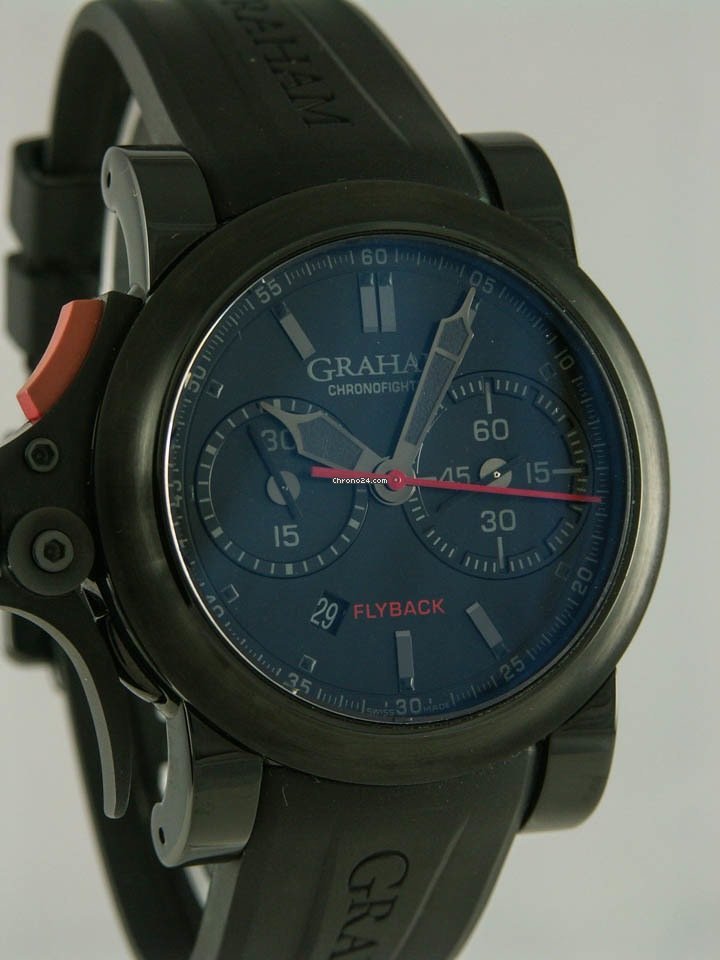 Graham Chronofighter Mens watch Unisex Automatic Steel 2TRAB.B10A