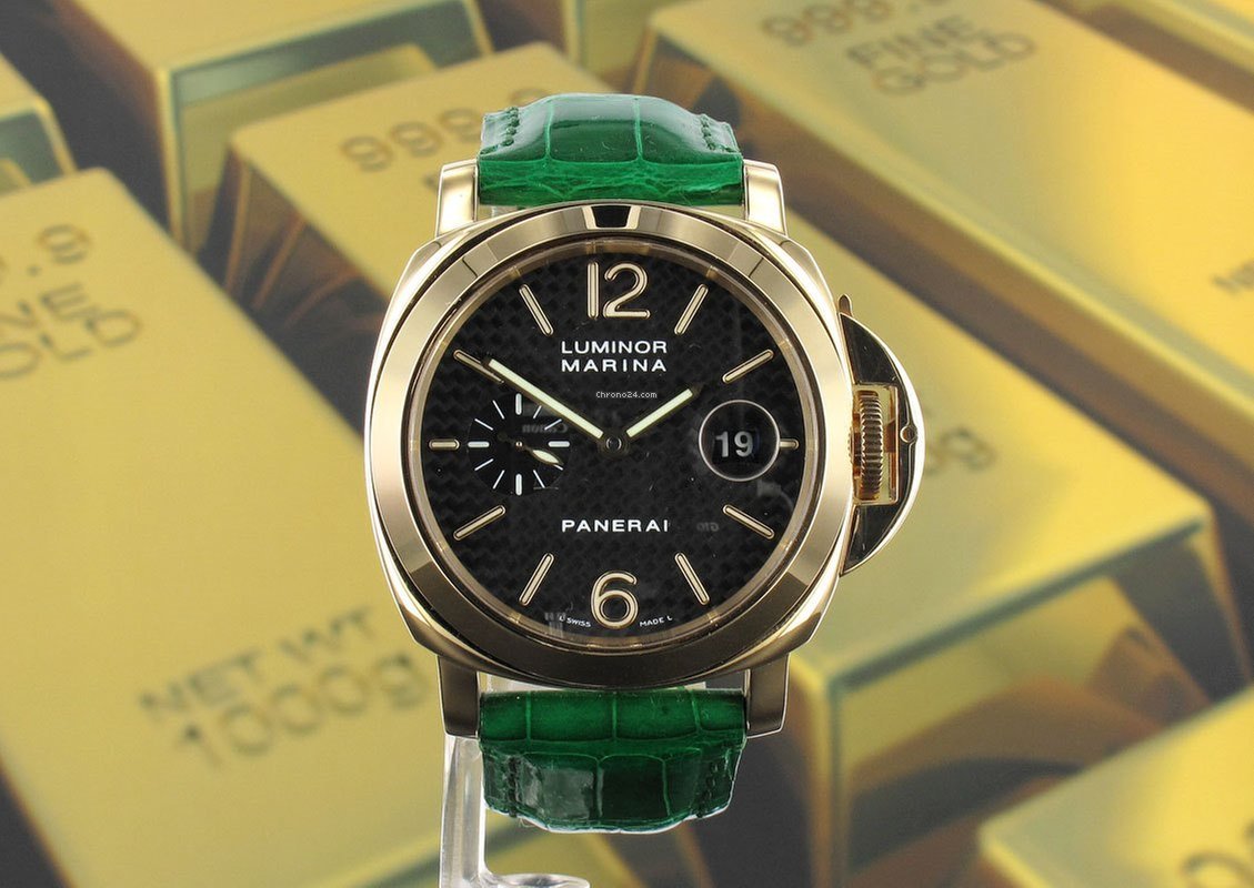 Panerai Luminor Marina Automatic Automatic Yellow gold Pam 140