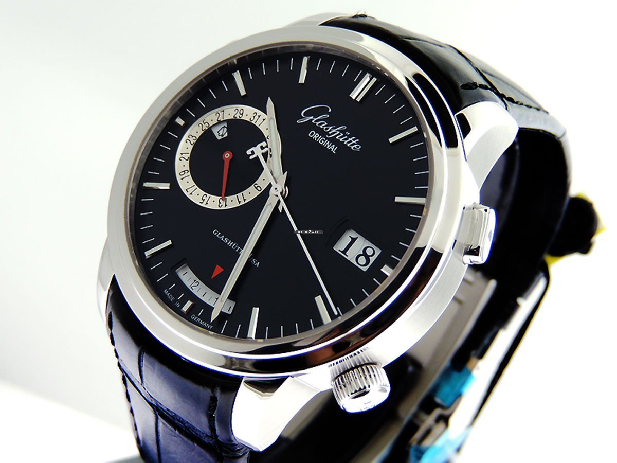 Glashtte Original Senator Diary Mens watch Unisex Automatic Steel 100-13-04-04-04