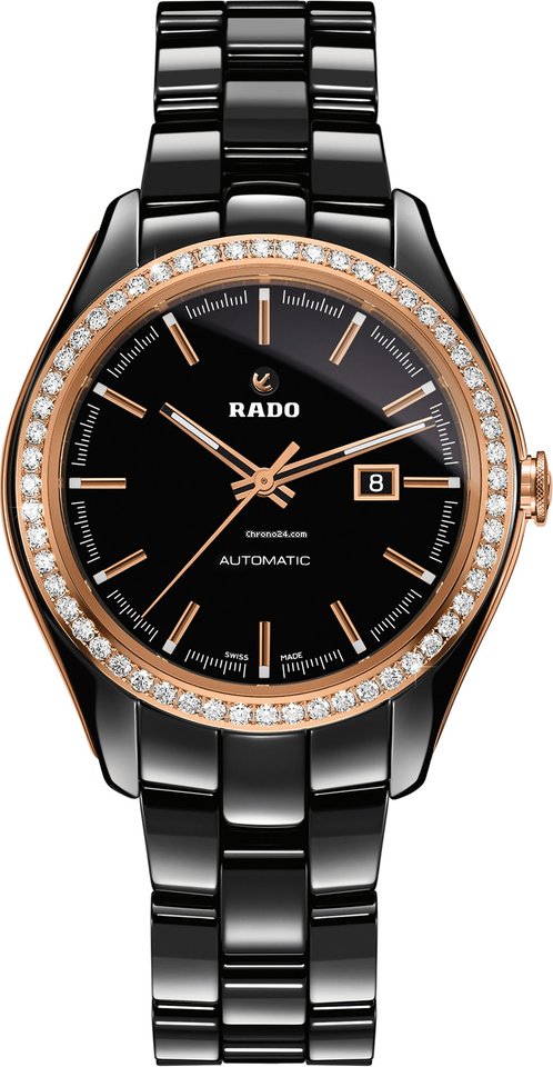 Rado HyperChrome Diamonds Womens watch Automatic Ceramic R32526152
