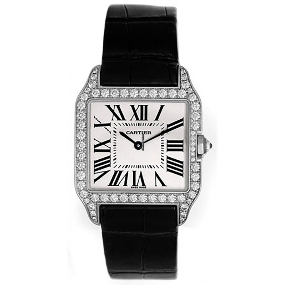 Cartier Santos Dumont Womens watch Quartz White gold WH100251