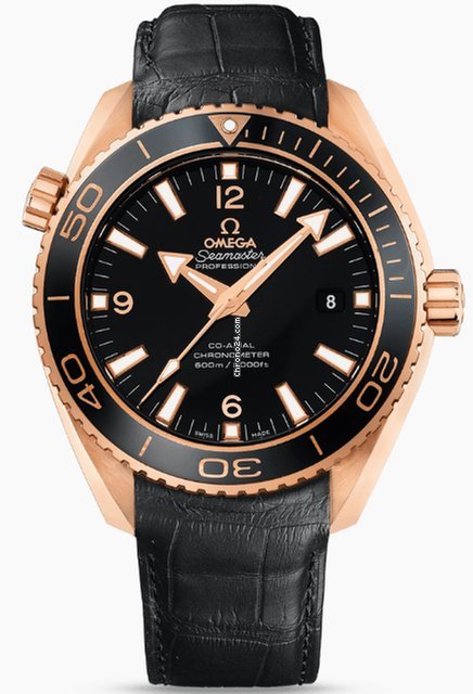 Omega Seamaster Planet Ocean Mens watch Unisex Automatic Red gold 232.63.46.21.01.001