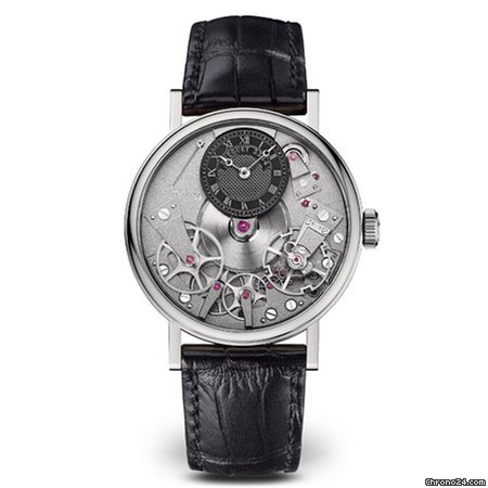 Breguet Tradition Mens watch Unisex Manual winding White gold 7027BB G9 9V6