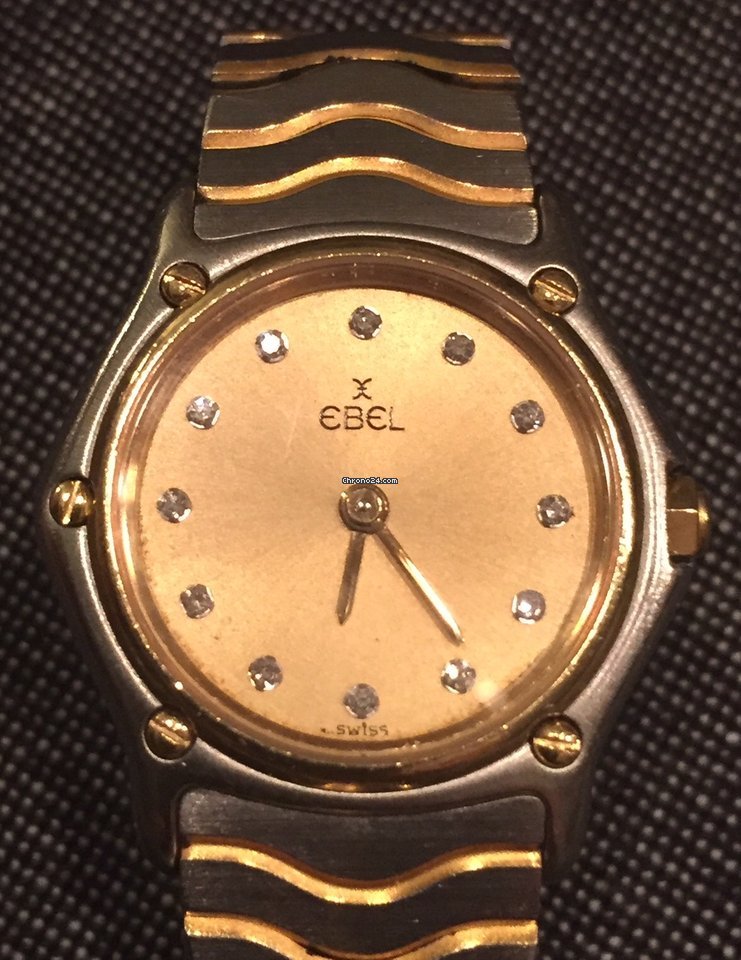 Ebel Sport Womens watch Quartz Gold Steel 166901