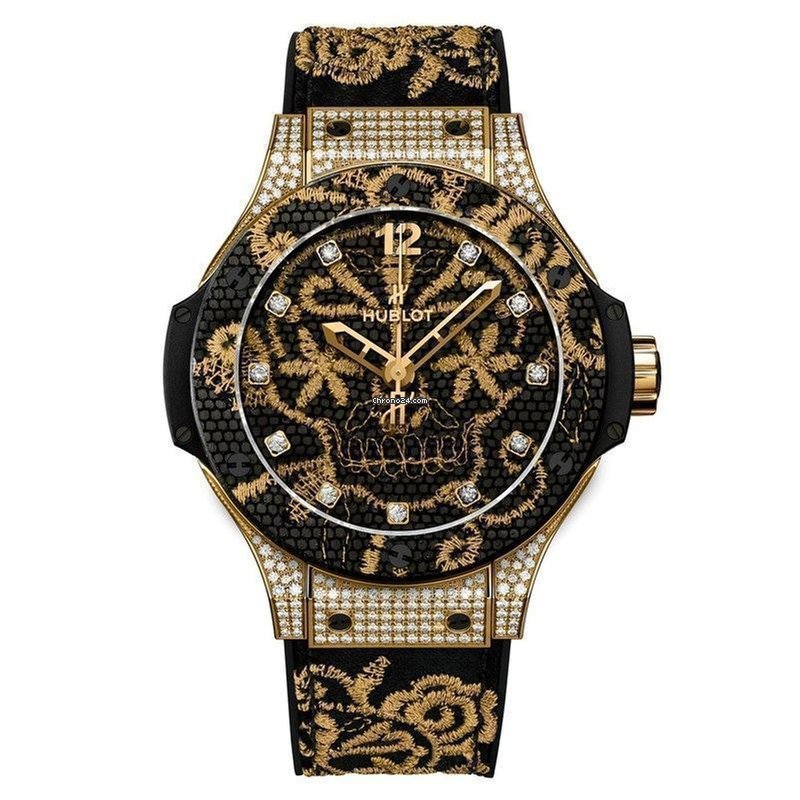 Hublot Big Bang Broderie Mens watch Unisex Automatic Yellow gold 343.VX.6580.NR.0804