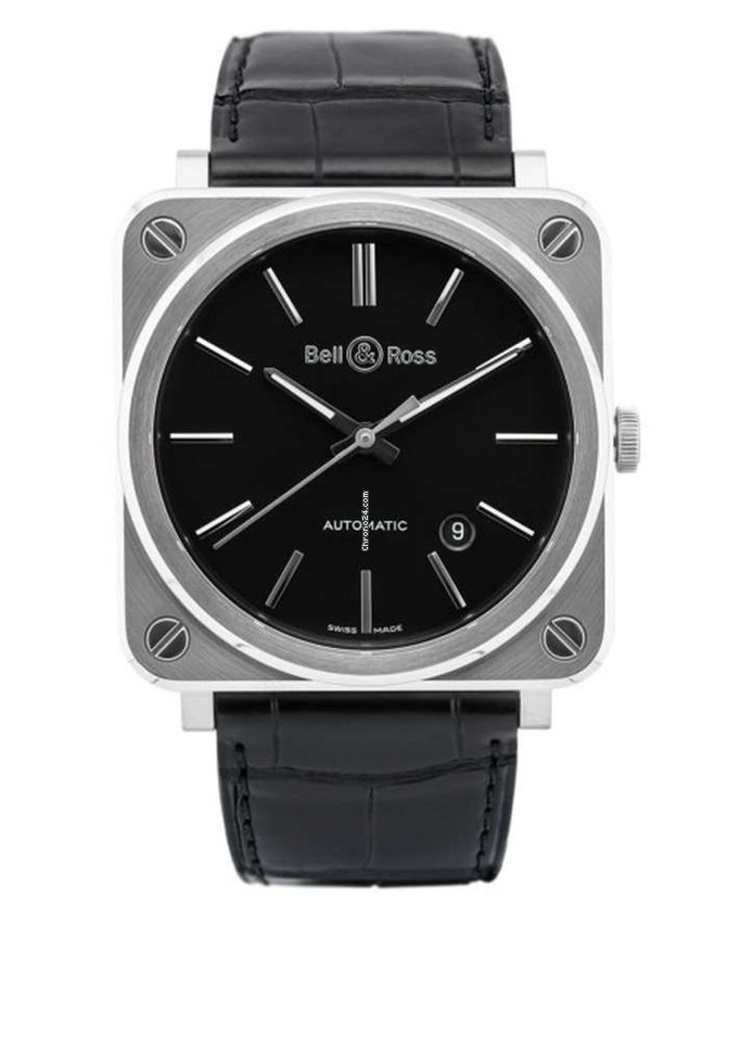 Bell & Ross BR S Mens watch Unisex Automatic Steel BRS92-BLC-ST SCR