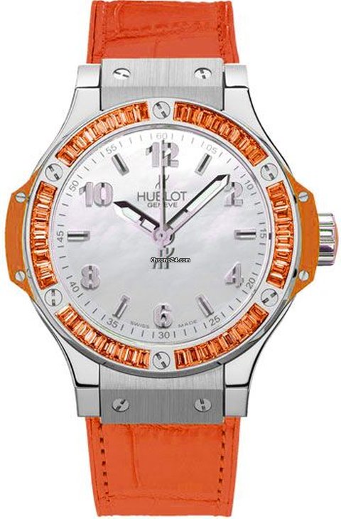 Hublot Big Bang Tutti Frutti Womens watch Quartz Steel 361.SO.6010.LR.1906 ORANGE