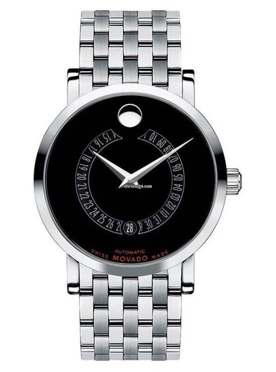 Movado Mens watch Unisex Automatic Steel 84-P2-1891-A0591-4 0021
