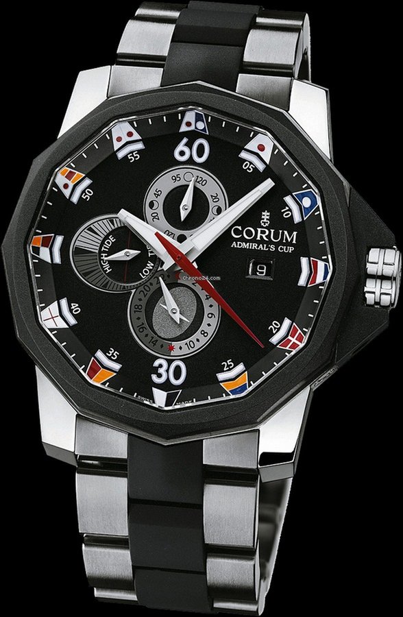 Corum Admirals Cup Seafender Tides 48 Mens watch Unisex Automatic Titanium 277.931.06 V791 AN12