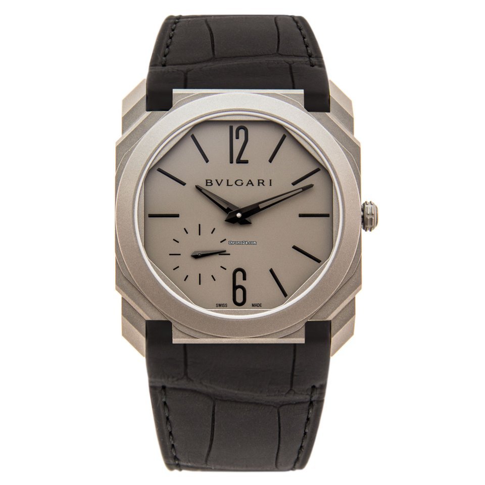 Bulgari Octo Mens watch Unisex Automatic Titanium 102711 BGO40C14TLXTAUTO