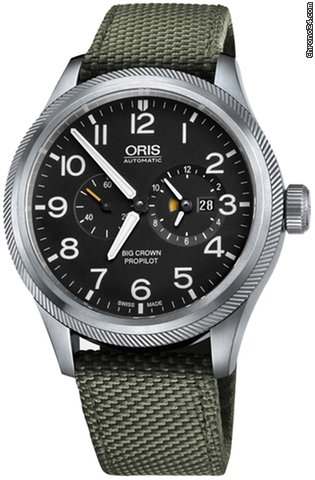 Oris Big Crown ProPilot Worldtimer Mens watch Unisex Automatic Steel 01 690 7735 4164-07 5 22 14FC