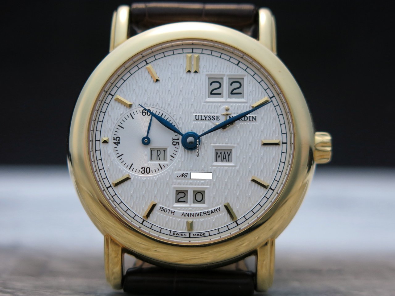 Ulysse Nardin Mens watch Unisex Automatic Yellow gold 311.22