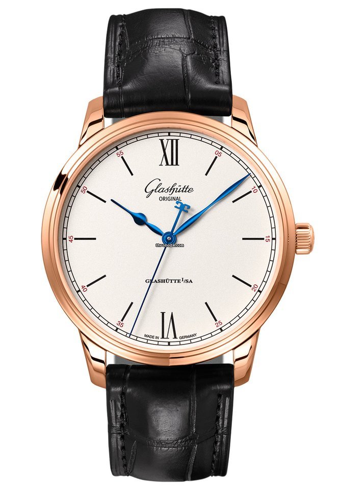Glashtte Original Senator Excellence Mens watch Unisex Automatic Red gold 1-36-01-02-05-30