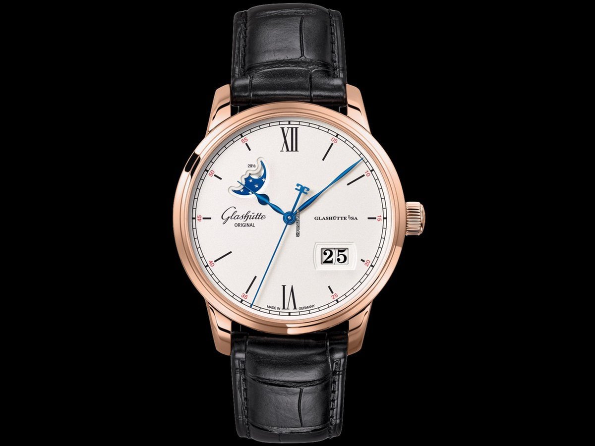 Glashtte Original Senator Excellence Mens watch Unisex Automatic Red gold 1-36-04-02-05-30 or 36-04-02-05-30