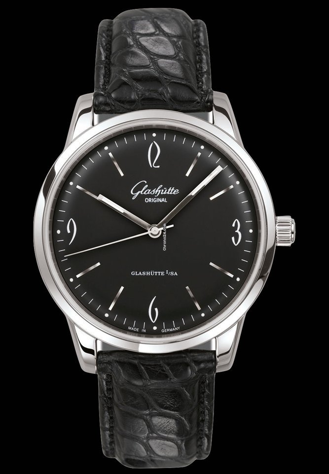 Glashtte Original Sixties Mens watch Unisex Automatic Steel 1-39-52-04-02-04