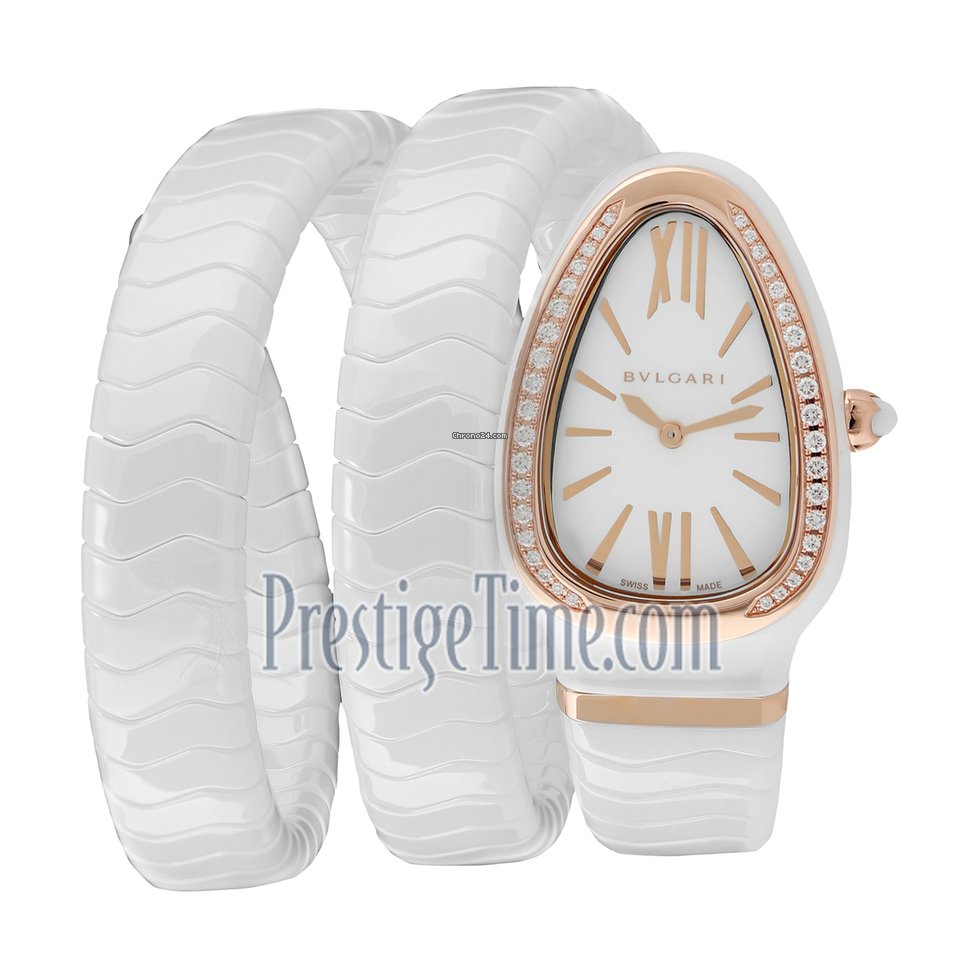 Bulgari Serpenti Womens watch Quartz Ceramic 102886 spc35wcgdwcg.2t