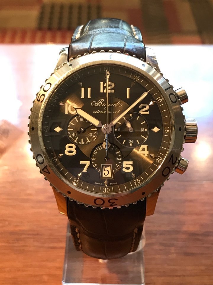 Breguet Type XX - XXI - XXII Mens watch Unisex Automatic Steel 3810ST