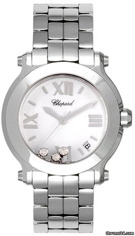 Chopard Happy Sport Womens watch Quartz Steel 278477-3013