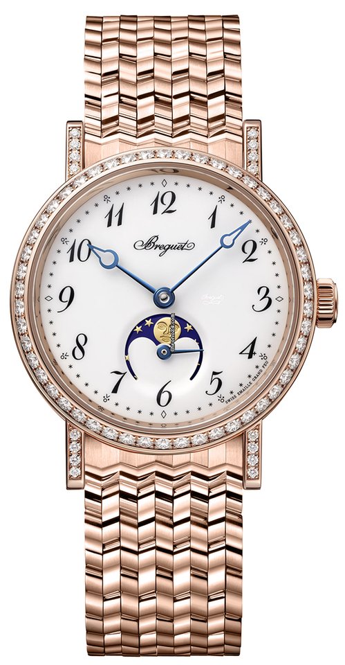 Breguet Classique Womens watch Automatic Rose gold 9088br 29 rc0 dd0d