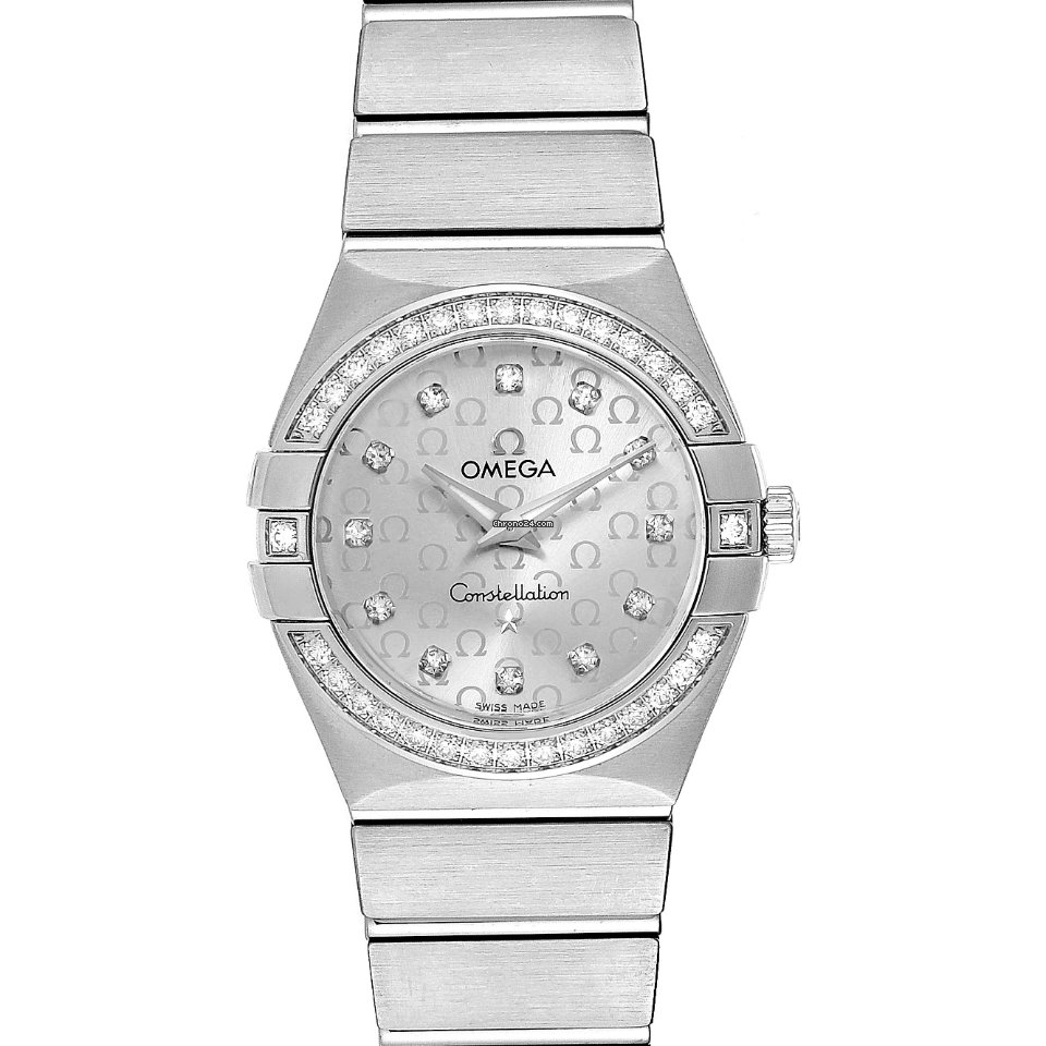 Omega Constellation Quartz Womens watch Quartz Steel 123.15.27.60.52.001