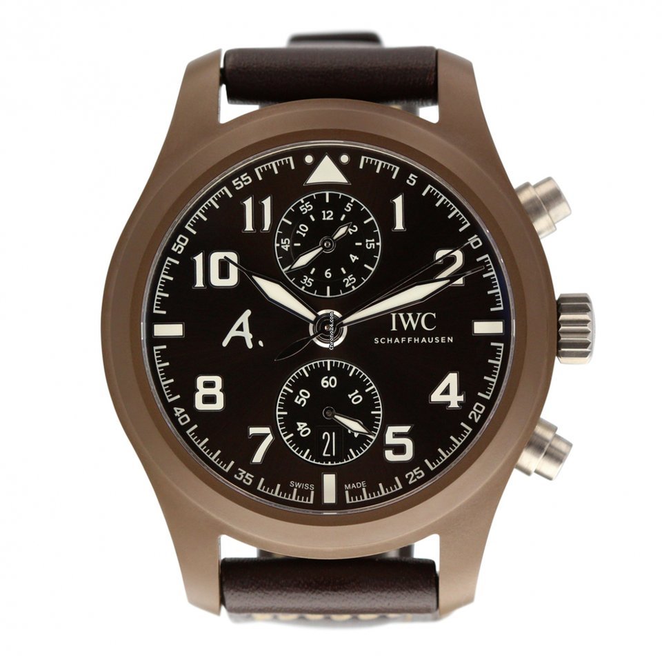 IWC Pilot Chronograph Mens watch Unisex Automatic Ceramic IW388004