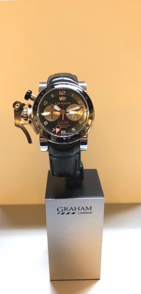 Graham Chronofighter Oversize Mens watch Unisex Automatic Steel 2OVGS.B39A.C118S