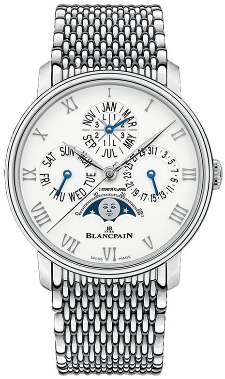 Blancpain Villeret Mens watch Unisex Automatic Steel 6656-1127-mmb