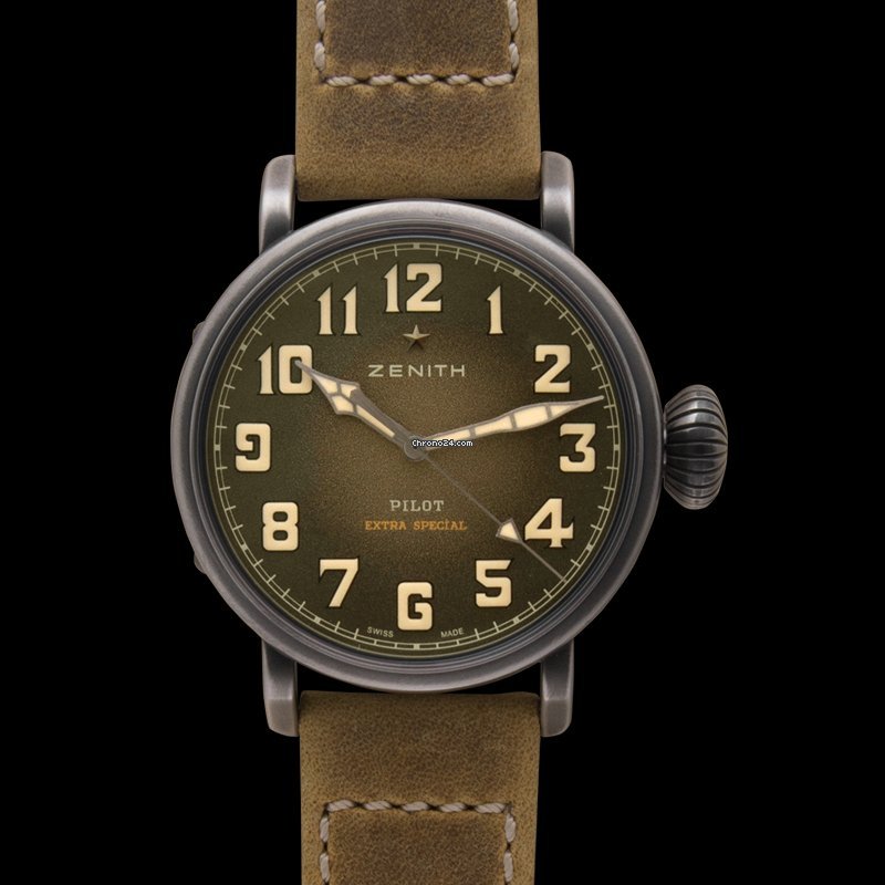 Zenith Pilot Type 20 Extra Special Mens watch Unisex Automatic Steel 11.1943.679 63.C800
