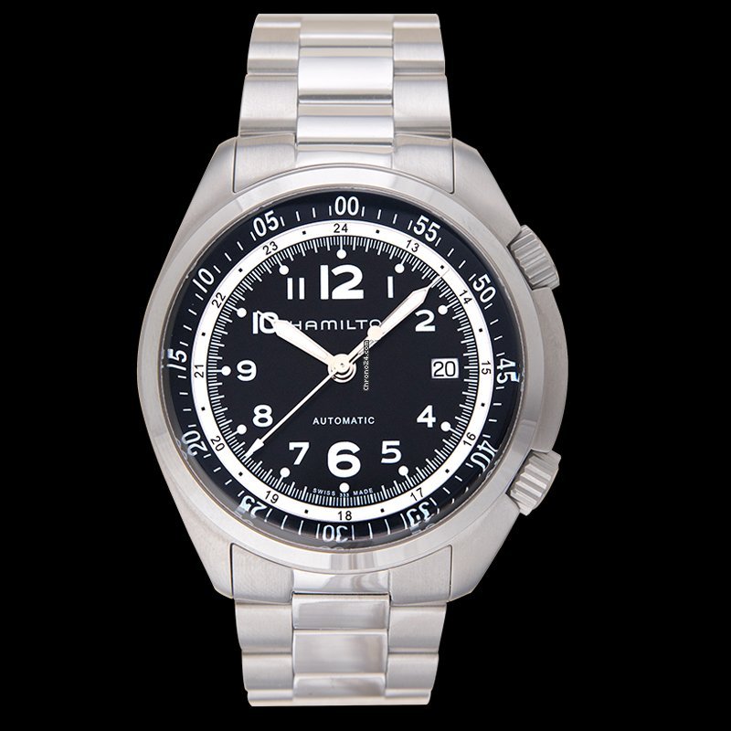 Hamilton Khaki Pilot Pioneer Mens watch Unisex Automatic Steel H76455133