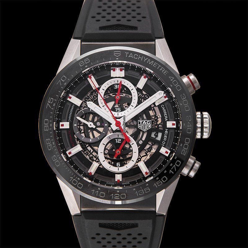 TAG Heuer Carrera Calibre HEUER 01 Mens watch Unisex Automatic Steel CAR201V.FT6046