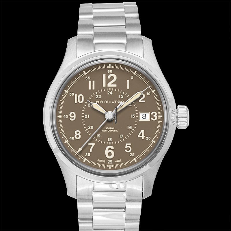 Hamilton Khaki Field Mens watch Unisex Automatic Steel H70305193