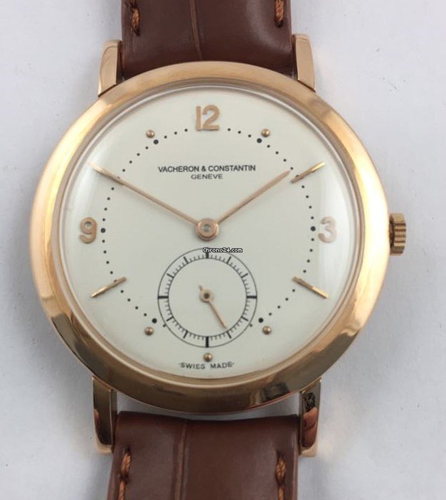 Vacheron Constantin Mens watch Unisex Manual winding Rose gold 4651