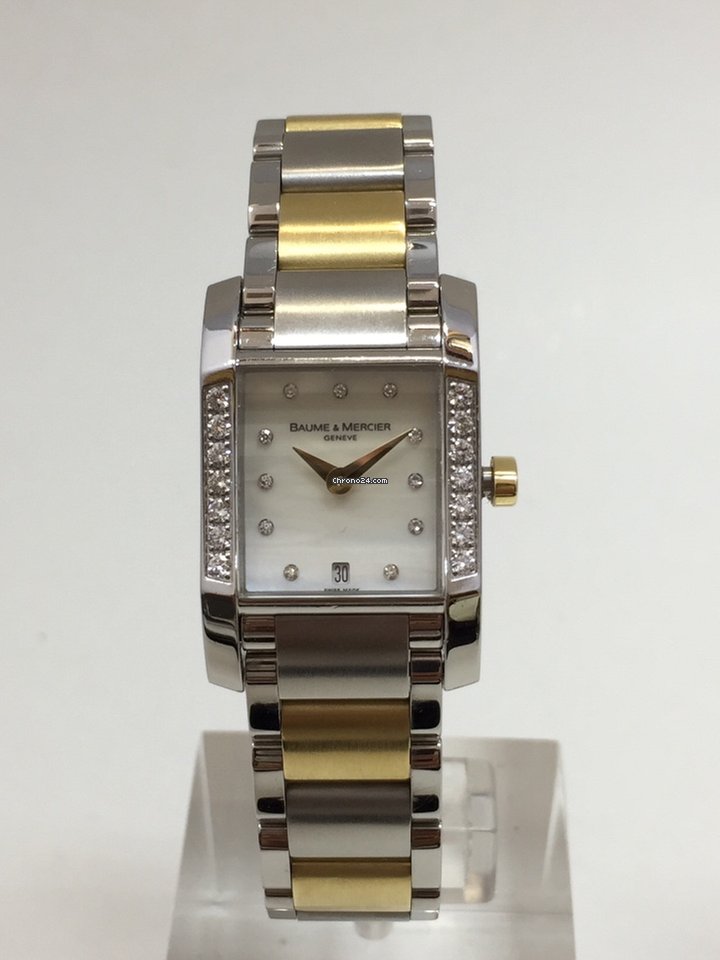 Baume & Mercier Womens watch Quartz Gold Steel MOA65548