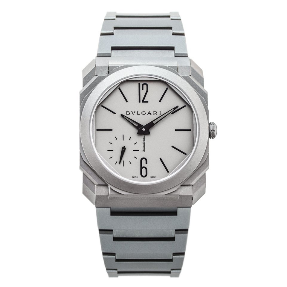 Bulgari Octo Mens watch Unisex Automatic Titanium 102713 BGO40C14TTXTAUTO