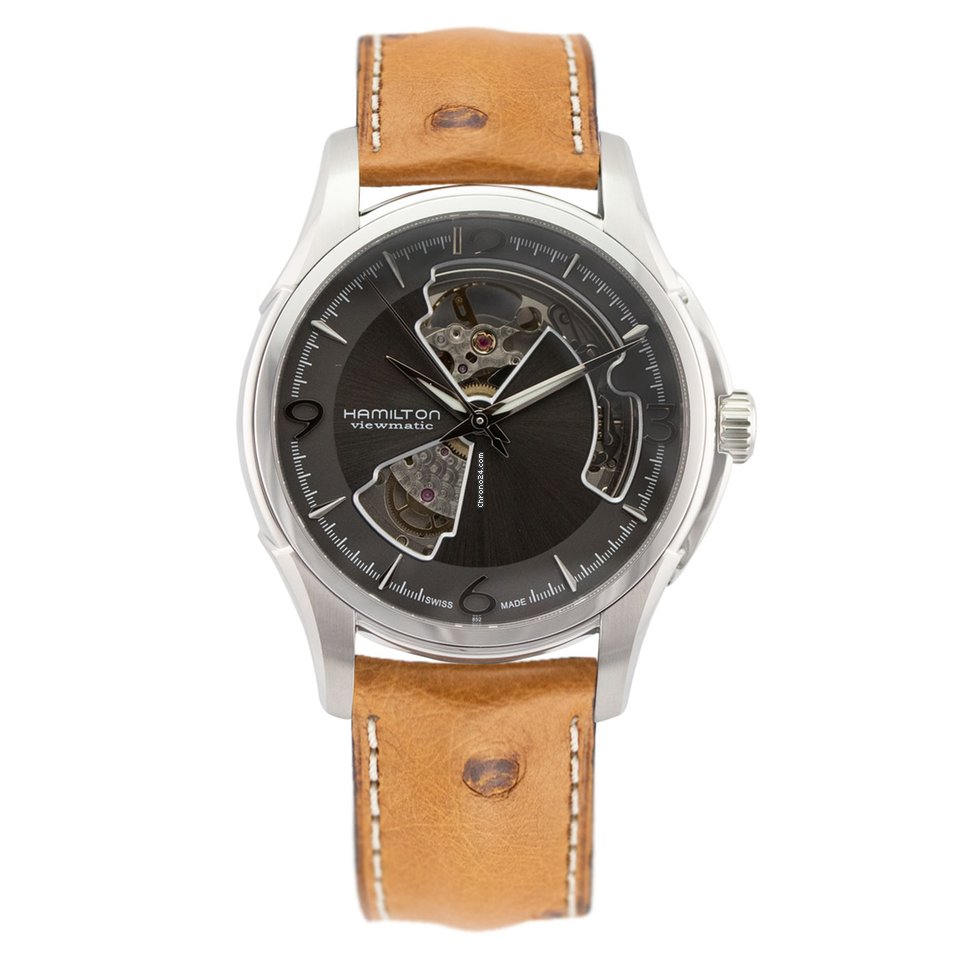 Hamilton Jazzmaster Open Heart Mens watch Unisex Automatic Steel H32565585