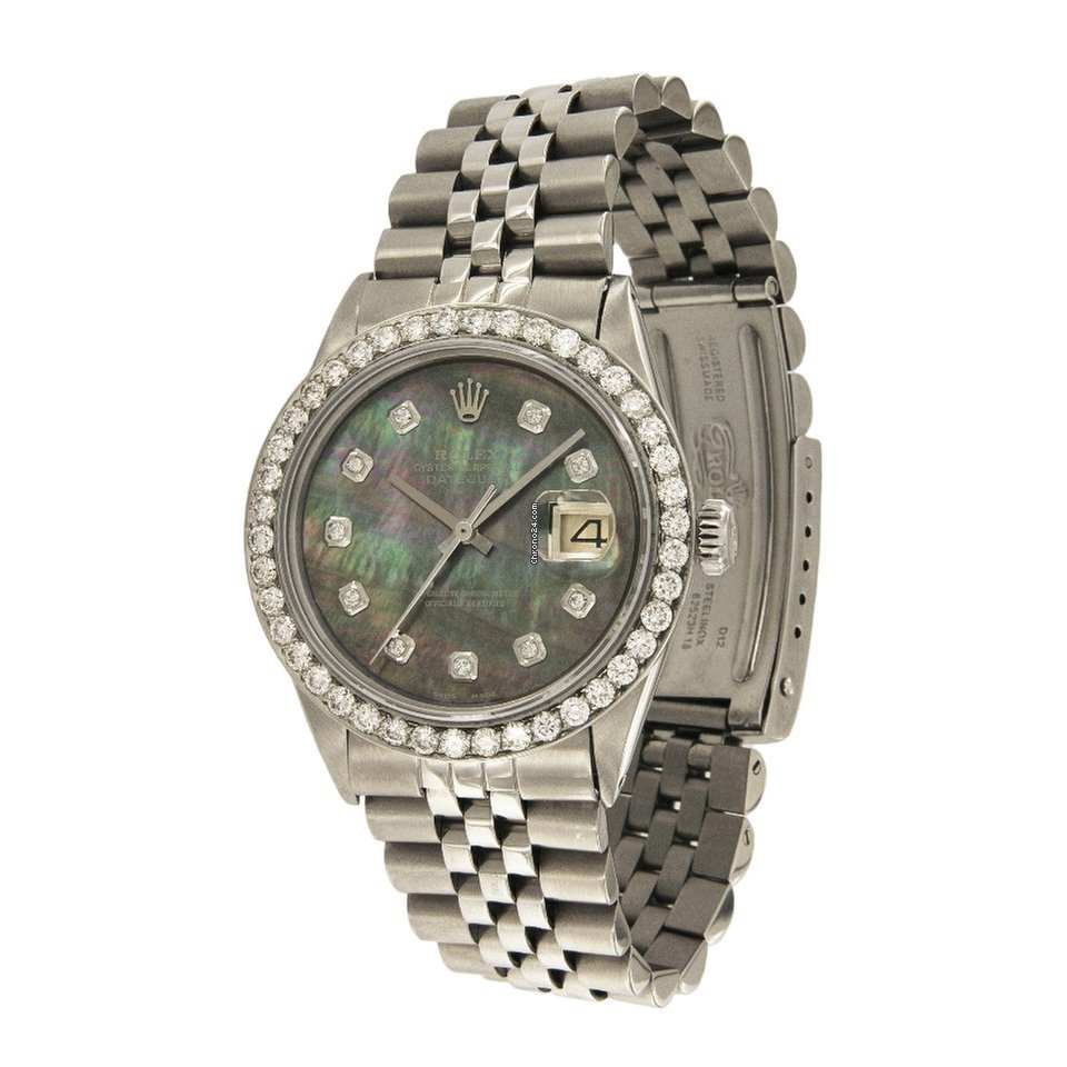 Rolex Datejust 36 Mens watch Unisex Steel Automatic 1601-3