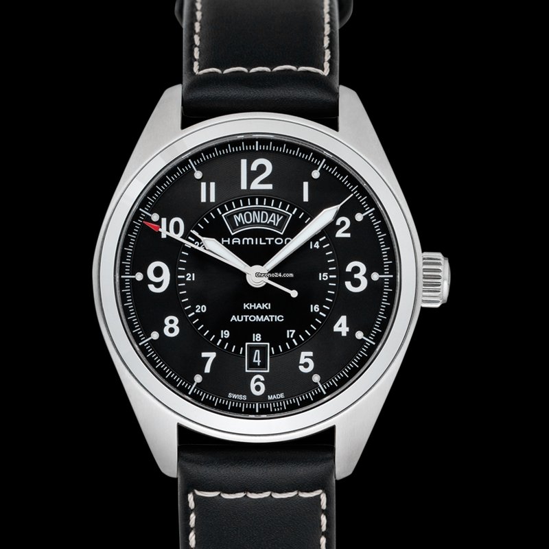 Hamilton Khaki Field Day Date Mens watch Unisex Automatic Steel H70505733