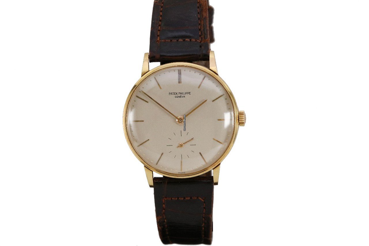 Patek Philippe Calatrava Mens watch Unisex Manual winding Yellow gold 3410