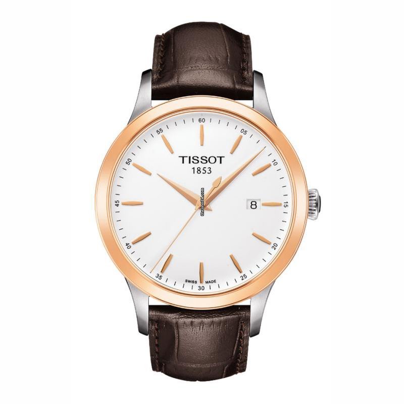 Tissot Mens watch Unisex Quartz Gold Steel T912.410.46.011.00