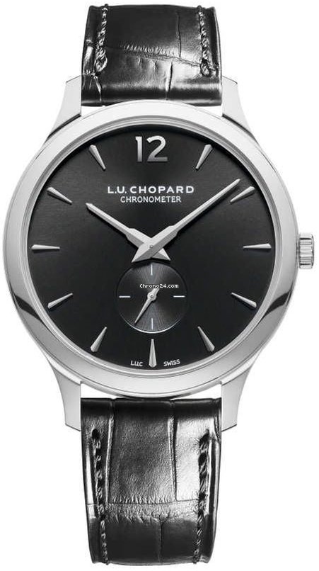 Chopard L.U.C Mens watch Unisex Automatic White gold 161948-1001