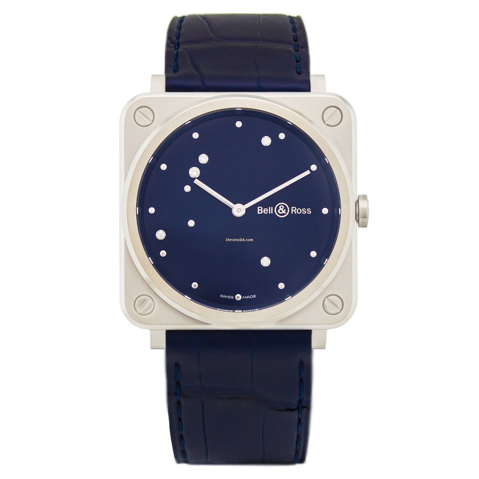 Bell & Ross BR S Mens watch Unisex Quartz Steel BRS-EA-ST-SCR