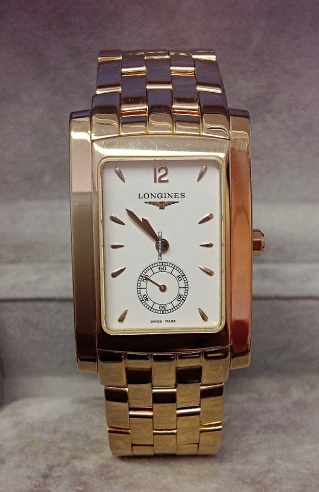 Longines DolceVita Mens watch Unisex Quartz Yellow gold L5.655.6.16.6