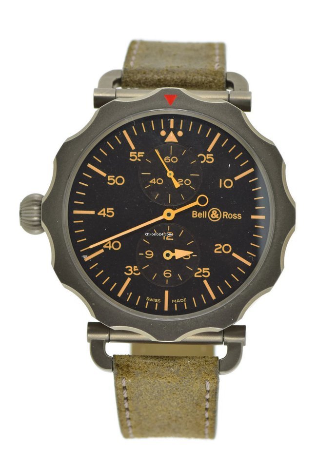 Bell & Ross Vintage Mens watch Unisex Automatic Steel BRWW2-REG-HER SCA