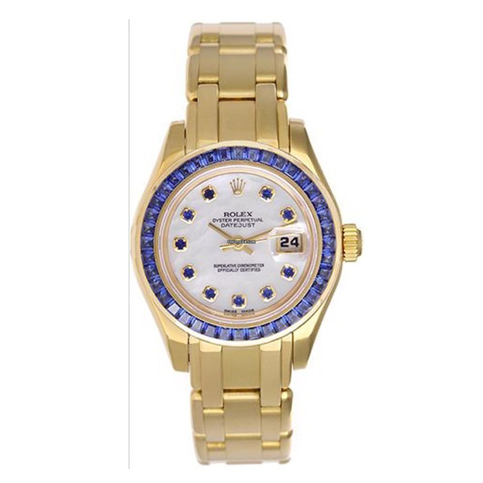 Rolex Pearlmaster Mens watch Unisex Yellow gold Automatic 69308