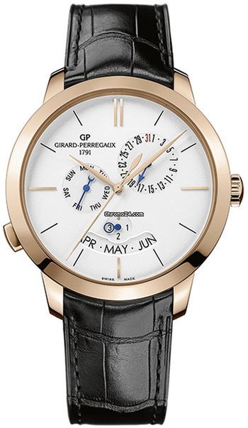 Girard Perregaux 1966 Mens watch Unisex Automatic Rose gold 49547-52-131-BB60