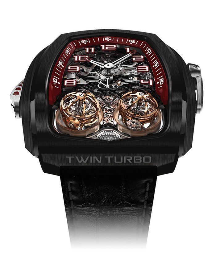 Jacob & Co. Mens watch Unisex Manual winding Titanium TT100.21.NS.NK.A