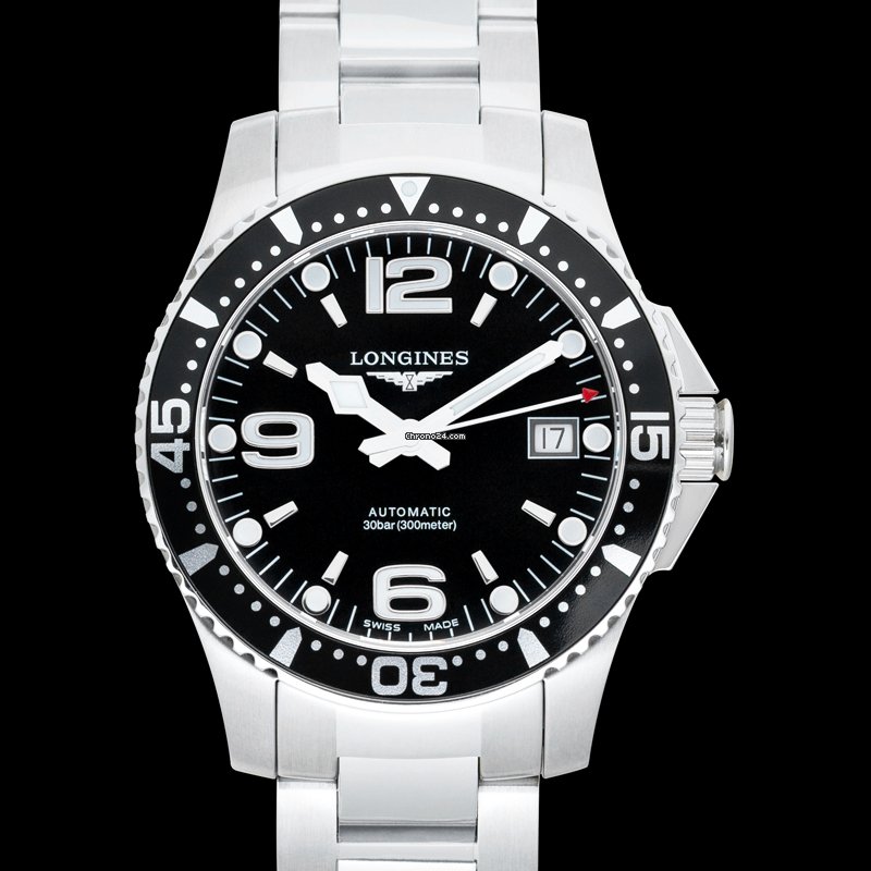 Longines HydroConquest Mens watch Unisex Automatic Steel L37414566