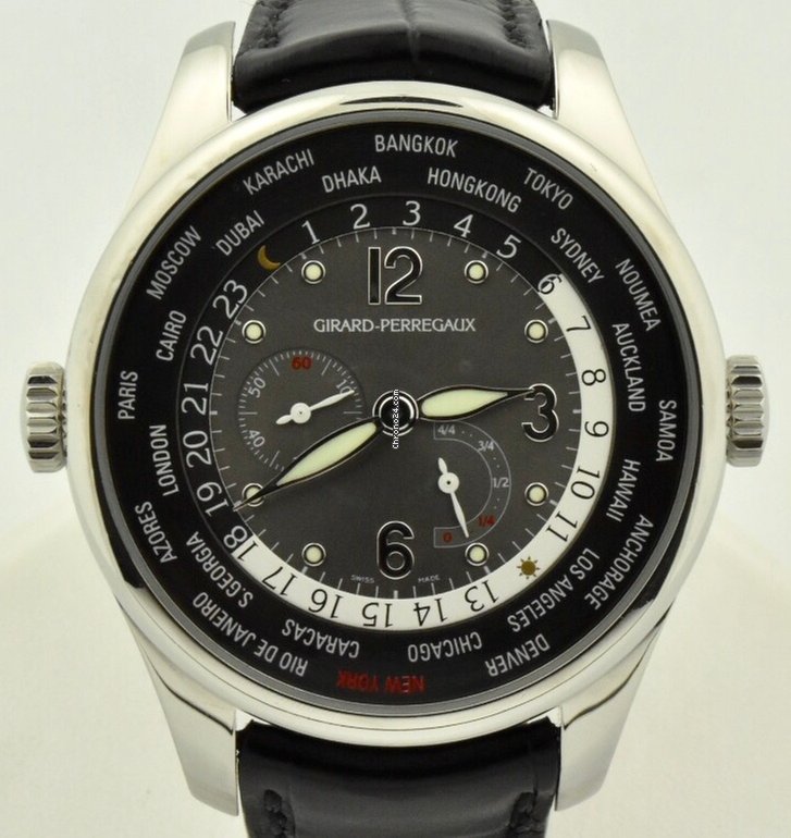 Girard Perregaux WW.TC Mens watch Unisex Automatic Steel 49851