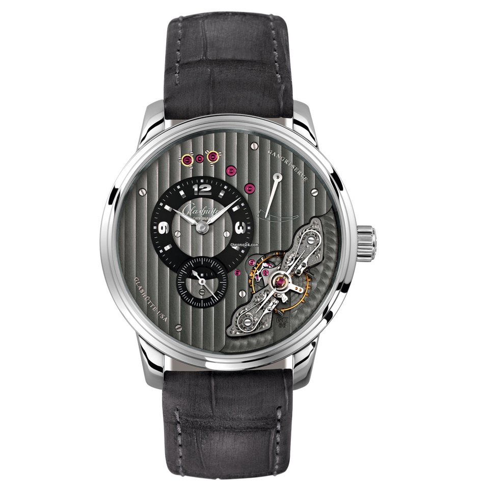 Glashtte Original PanoInverse Mens watch Unisex Manual winding Steel 1-66-06-04-22-02 or 66-06-04-22-02